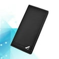 thumbnail image 1 of SHOWERORO 1Pcs Mens Pocket Wallet Black Long Purse Coin Storage For Men Daily Use, 1 of 8