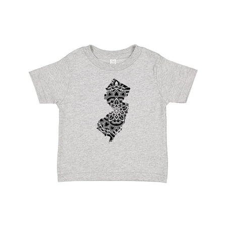 

Inktastic New Jersey Silhouette Mandala Boys or Girls Baby T-Shirt