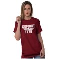 thumbnail image 4 of 1776 Defend Freedom Independence Men's Graphic T Shirt Tees Brisco Brands 2X, 4 of 6
