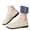 Beige, variant on Women's Flat Slip On Walking Shoes Non Slip Breathable Minimalist Knit Upper Lightweight Sneakers Spring Fall