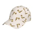 thumbnail image 1 of Balery Cartoon Snake Gorra de béisbol de tamaño ajustable para correr, entrenar y actividades al aire libre. Gorra de papá para todas las estaciones., 1 of 6