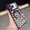 Darkpurple, variant on for iPhone 17 Pro Max Magnetic Case, Luxury Leopard Print Pattern Plating Phone Case with Glitter Bling Lens Circle, Support Wireless Charging, Clear Shockproof Back Cover for Women Girls, Gold