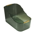 thumbnail image 2 of Organizador de maquillaje/Organizador de baño/Caja de almacenamiento de escritorio multiusos/ Verde, 2 of 9