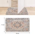 thumbnail image 6 of Bohemian Light Orange Ethnic Pattern Rug Door Mat 30 X 17 Inch Welcome Doormat Indoor Outdoor Entrance Floor Mat Non Slip Spring Summer Decor Rubber Mats, 6 of 6