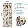 thumbnail image 2 of Dachshunds on the Beach Hot Yoga Mat Towel Non Slip for Hot Yoga - Quick-Drying Yoga Mat Cover with 4 Corner Pockets with Travel Bag - Hot Yoga Towel Non Slip 74"x26", 2 of 6
