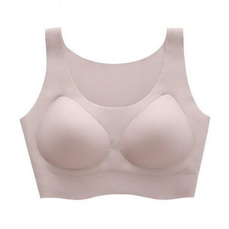 Latex No Steel Rings Nursing Bra Jelly Soft Support Seamless Comfortable Sports Underwear for Women