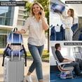 thumbnail image 6 of JIALIOU 14" Laptop Backpack Waterproof Airline Approved Stylish Casual Daypack for Travel Business College Work, Night Sky Cuntless Stars, 6 of 8