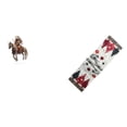 thumbnail image 1 of Adorno De Caballero Acrílico Para Centro De Mesa, Colección De Decoración Para El Hogar, Regalo Impermeable, Decoración De Escritorio Con Base Para Camino De Mesa Navideño, Cómoda,, 1 of 8