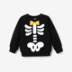 thumbnail image 3 of Sudadera con estampado de Halloween para niña o niño pequeño de PatPat, 3 of 5
