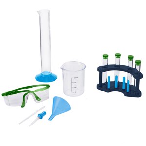 Chemistry Experiment Kit with Lab Tools and Activity Guide