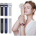 thumbnail image 3 of Correa de reloj de 20 mm compatible con Samsung Galaxy Watch 4 Band 40 mm/44 mm, Galaxy Active 2 Watch Band 40 mm, Galaxy Watch Active 2 Bands 44 mm, Galaxy Watch 3, 3 of 5