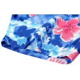 thumbnail image 6 of HAPPY BAY Men's Funky Beach Party Tropical Floral Shirts Short Sleeve Button Down Hawaiian Shirt for Men 5XL Tides, Flower Stripes, 6 of 6
