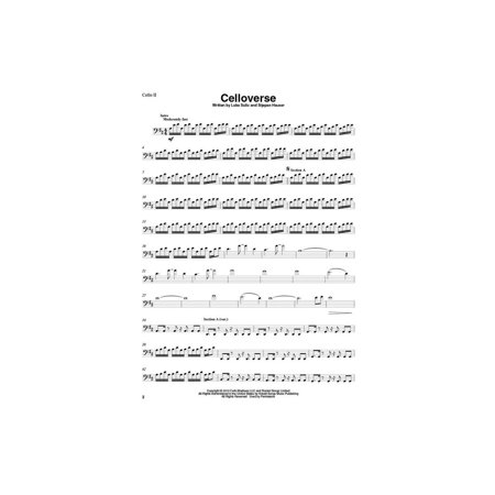 楽譜　2CELLOS／シート・ミュージック・コレクション（『チェロヴァース』、『イントゥイショ ン』、『スコア』からのセレクション）(輸入楽譜（T）)