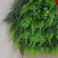 thumbnail image 3 of Corona De Retrato De Caballo Guirnaldas navideñas Corona de plástico grande Fácil instalación con piña para jardín, 3 of 8