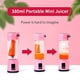thumbnail image 4 of Exprimidor De Frutas Eléctrico Portátil Usb De 380 Ml, Botella Mezcladora Para Hacer Batidos Yuarrent HA025744-01, 4 of 6