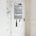 thumbnail image 2 of Organizador de archivos para colocar sobre la puerta con 5 bolsillos, ganchos de metal, montaje en pared, bolsa de almacenamiento para colgar en la oficina en casa, para carpetas de archivos, 2 of 5