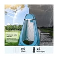 thumbnail image 4 of Vestidor Cambiador Portátil Tienda Campaña1.9m Camping/playa Azul Cielo, 4 of 5