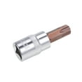 thumbnail image 5 of Uxcell 3/8" Drive x T50 Torx Bit Socket, S2 Steel Bits, CR-V Sockets 48mm Length (For Hand Use Only), 5 of 5
