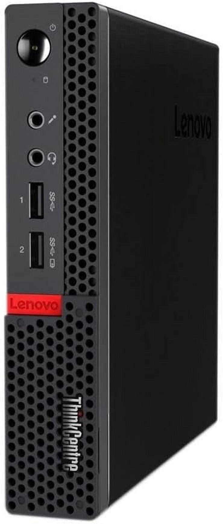 Restored Lenovo ThinkCentre M910Q Micro Desktop Computer PC, Intel i5-6500T 16GB 512GB SSD 22" LED Monitor Screen, Windows 10 Professional (Refurbished)