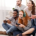thumbnail image 4 of Gaming Headsets Wired for PS5,PS4,Xbox One,Mobile Phone,Wired Headphones with Surround Sound,Noise Canceling Over Ear Gaming Headphones,3.5mm, 4 of 8