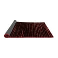 thumbnail image 2 of Ahgly Company Indoor Round Abstract Red Modern Area Rugs, 7' Round, 2 of 4
