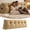 Coffee1-40"x32"x8", variant on Large Headboard Pillow King, Wedge Pillow Headboard for Sitting Up in Bed, Back-Rest Support Triangular Cushion for Reading - Features Removable Washable Cover