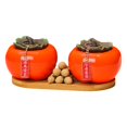 thumbnail image 1 of Tanque de almacenamiento de caqui, latas de café, contenedores de almacenamiento de alimentos con tapa y adornos estilo C, 1 of 9