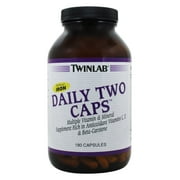 Twinlab - Daily Two Caps Without Iron - 180 Capsules