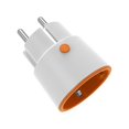 thumbnail image 5 of Enchufe inteligente Yuxing Tuya Zigbee 3.0 16 A Control de energía Temporizador Control de voz Color blanco y naranja, 5 of 5