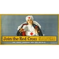 thumbnail image 3 of Harrison Fisher 14x9 Black Modern Framed Museum Art Print Titled - Join the Red Cross - All You Need is a Heart and a Dollar (1918), 3 of 5