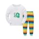 thumbnail image 1 of Conjuntos de Pijamas de Navidad para niñas, ropa de dormir de dinosaurio para bebés y niños de 2 a 7 años, novedad, 1 of 4