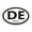 Oval- Delaware, variant on Magnet Me Up TX Texas US State Oval Magnet Decal, 4x6 In, Vinyl Automotive Magnet
