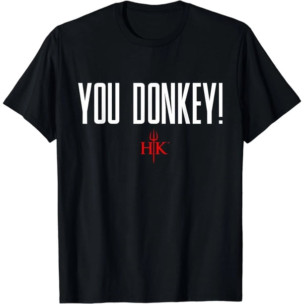 Playera Oficial de Hell's Kitchen ¡Eres Un Burro! para Mujer