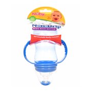 Nuby Wide Neck 3-Stage Nurser Set (8 Oz.) Color: blue Size: one size