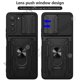 thumbnail image 4 of Funda de lujo a prueba de golpes para Xiaomi 13T Pro, Redmi Note 13, Pro Plus, PocoX6, Protector de lente deslizante, funda de armadura dura multifunción, 4 of 5