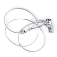 thumbnail image 2 of Cable de seguridad con combinación para computadora portátil, cadena antirrobo, contraseña de 4 dígitos para PC portátil, 2 of 12