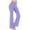 Purple, variant on amlbb Plus Size Womens Flare Yoga Pants with Pockets High Waist Workout Out Leggings Fitness Sports Running Yoga Athletic Pants on Clearance