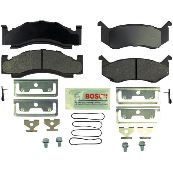 Bosch BE269H Bosch Blue Semi-Metallic Brake Pads with Hardware