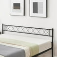 thumbnail image 4 of Huisuilinss Metal Platform Bed Frame,Twin Bed Frame With Headboard And Footboard,Twin Size Bed Frame With Iron-Art Sweet Heart,Under Bed Storage,No Box Spring,Needed Noise-Free For Girls Boys, 4 of 6