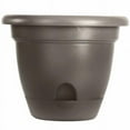 thumbnail image 1 of Bloem LP1060 Bloem 10 in. Lucca Planter Peppercorn LP1060, 1 of 4