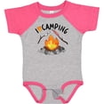 thumbnail image 3 of Inktastic I Love Camping- Campfire, Hot Dog, Marshmallows Boys or Girls Baby Bodysuit, 3 of 5