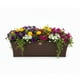 thumbnail image 4 of Jardinera Tipo Rattan Plástico Rectangular Maceta Jardín Exterior Interior, 4 of 10