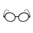 thumbnail image 2 of BCP Plastic Matte Black Round Frame Eyeglasses Costume Party Favors, 2 of 2