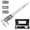SS-Large LCD, variant on Digital Caliper, Caliper Measuring Tool Stainless Vernier Caliper Digital Micrometer with Large LCD Screen, Easy from Inch Metric Fraction, 0-6" Caliper Tool for DIY/Household