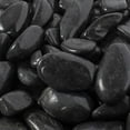 thumbnail image 2 of Rainforest, Outdoor Decorative Stone, Super Polished Pebbles, Black, 20lbs., 2 of 3