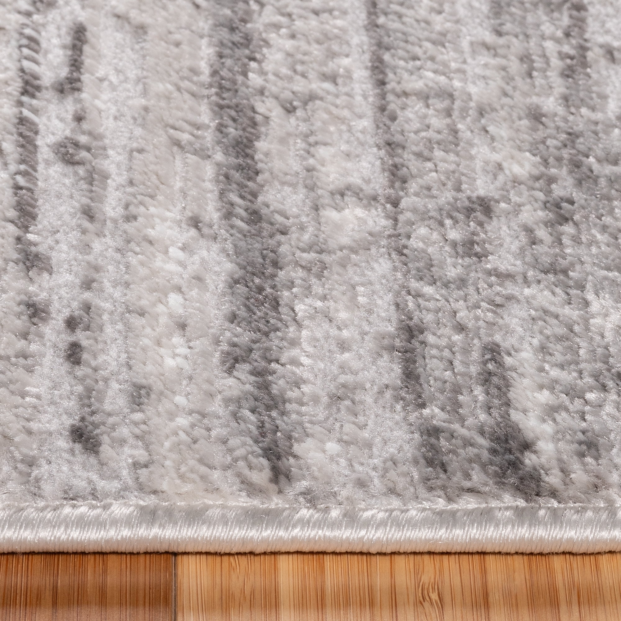 Gertmenian Bloom Osian Modern Ombre Gray Area Rug, 9x13