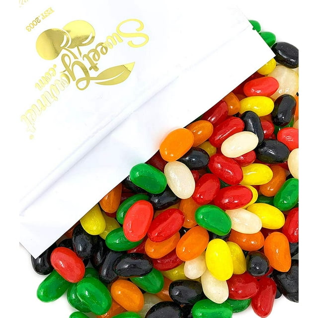 Sweetgourmet Jumbo Spiced Jelly Beans Bulk Unwrapped 3 Pounds 3240