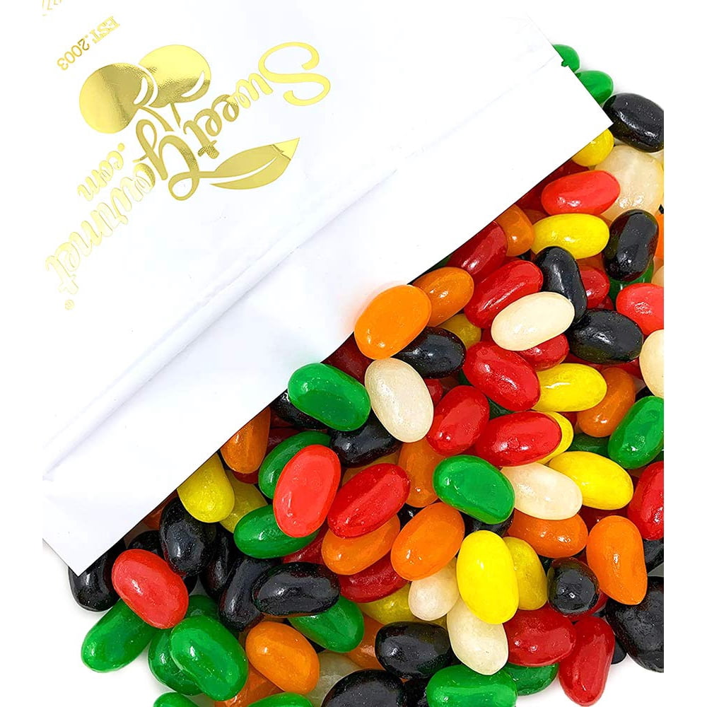 SweetGourmet Jumbo Spiced Jelly Beans Bulk Unwrapped 3 Pounds