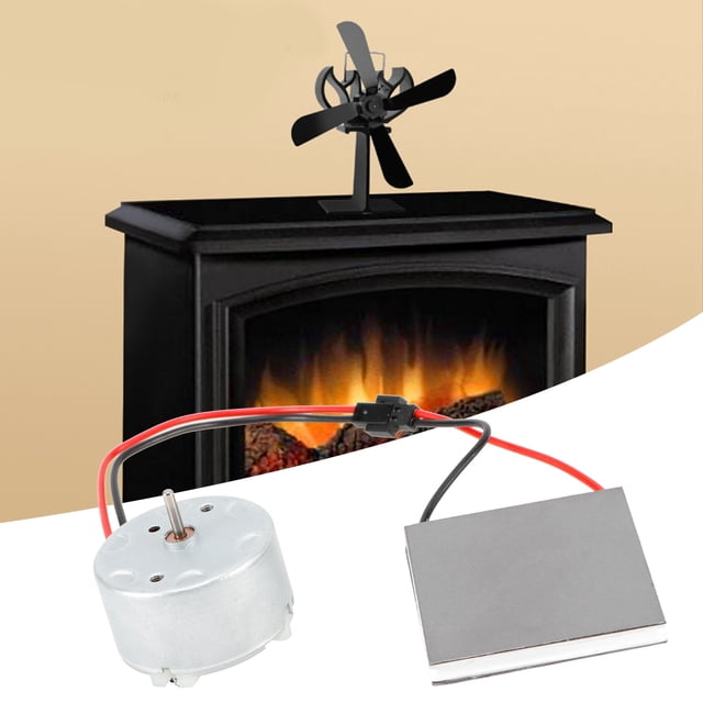 Accesorio para ventilador de chimenea ANGGREK hoja generadora de metal y plástico