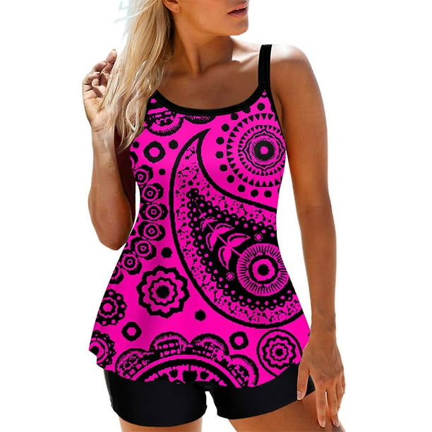 Short De Bain Femme Pelagic Active Board Taille L - Orange Motif Abstrait 4Tek